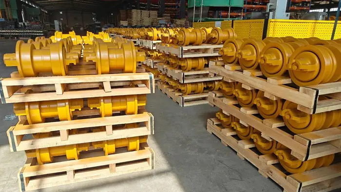 Qiansheng Heavy Industry lança novos rolos de esteira resistentes ao desgaste para escavadeiras e tratores
